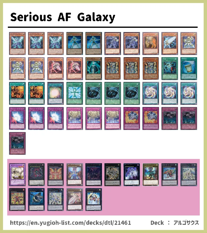 Galaxy, Galaxy-Eyes Deck List Image