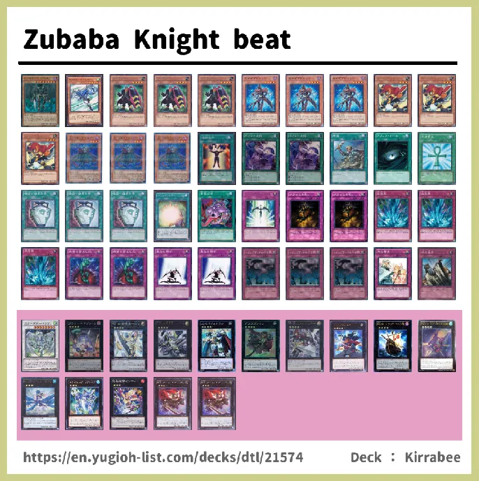 Zubaba Deck List Image