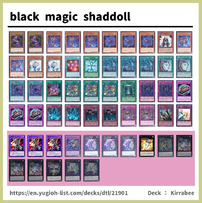 Shaddoll Deck List Image