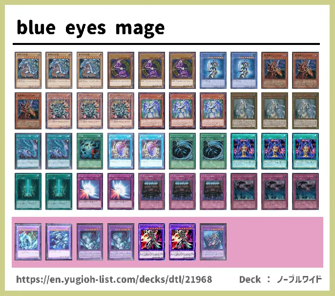  Deck List Image