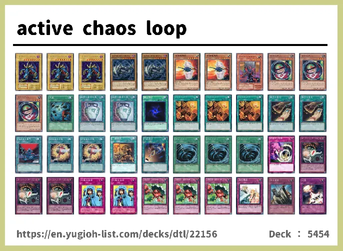  Deck List Image