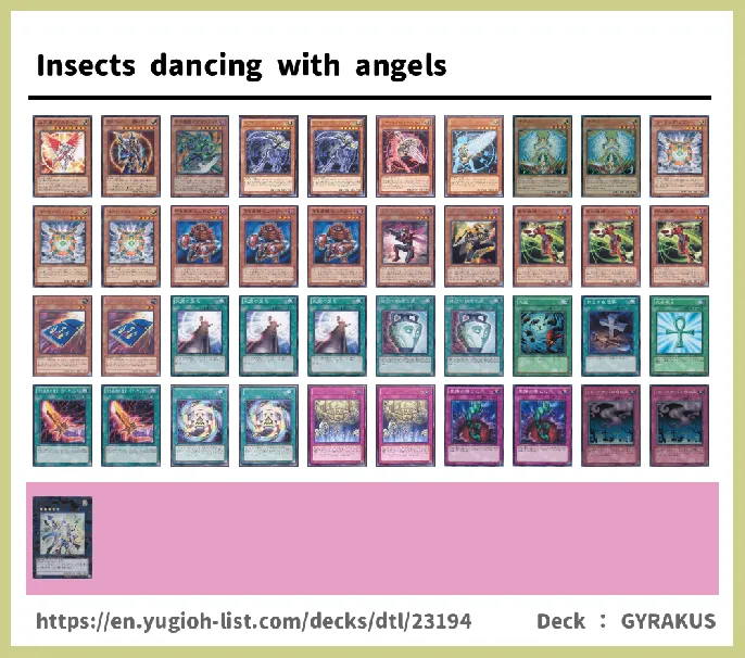 Inzektor Deck List Image