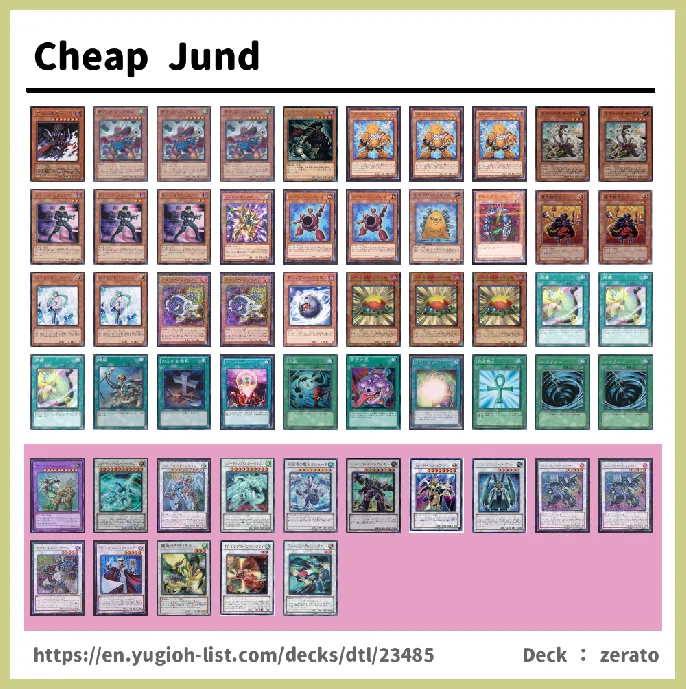  Deck List Image