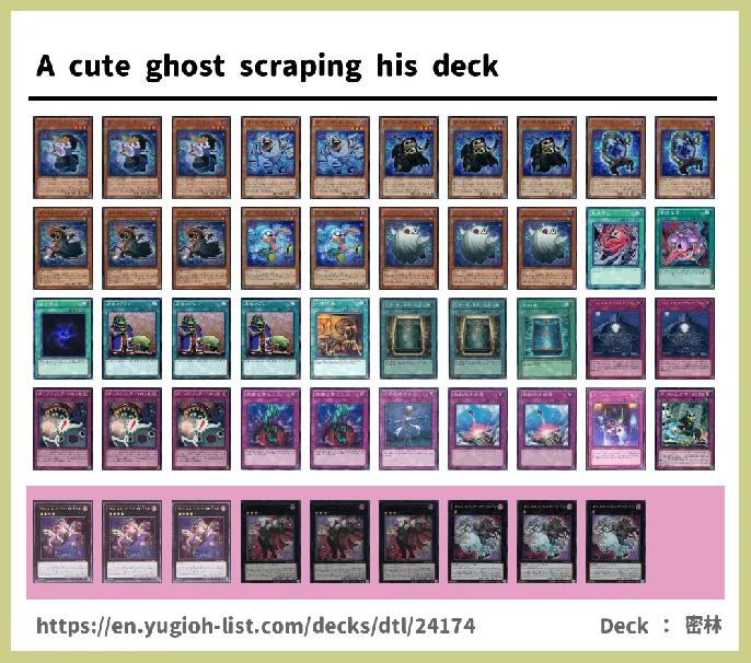 Ghostrick Deck List Image