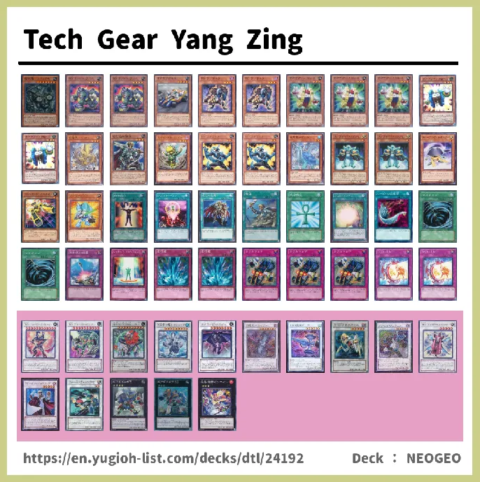 T.G.  Deck List Image