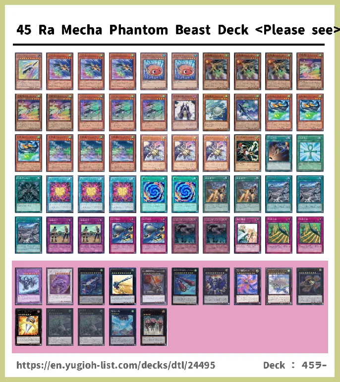 Mecha Phantom Beast Deck List Image