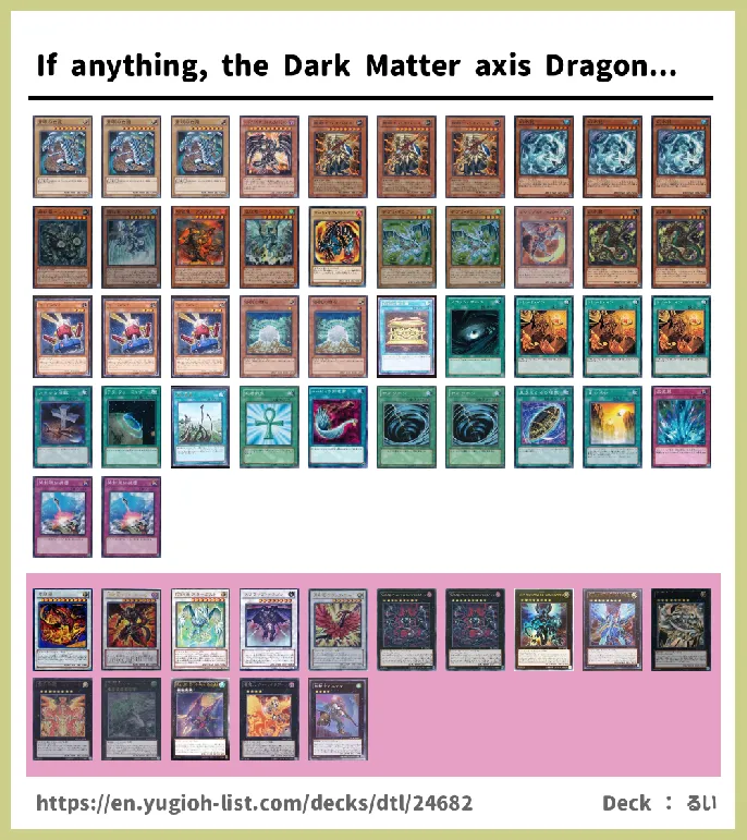 Dragon Ruler Deck List Image