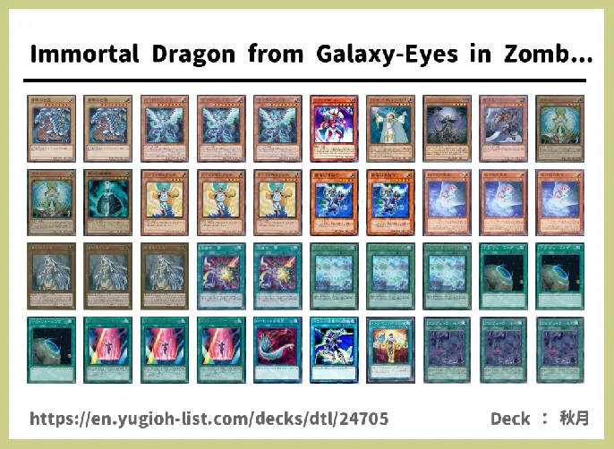 Galaxy, Galaxy-Eyes Deck List Image