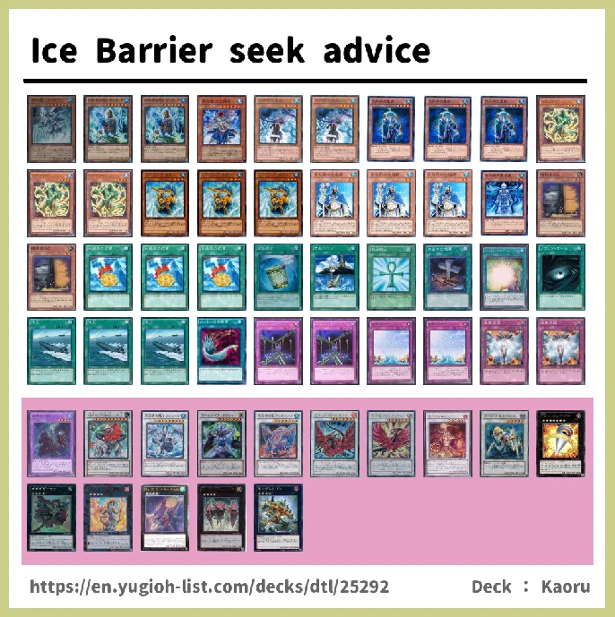 Ice Barrier Deck List Image