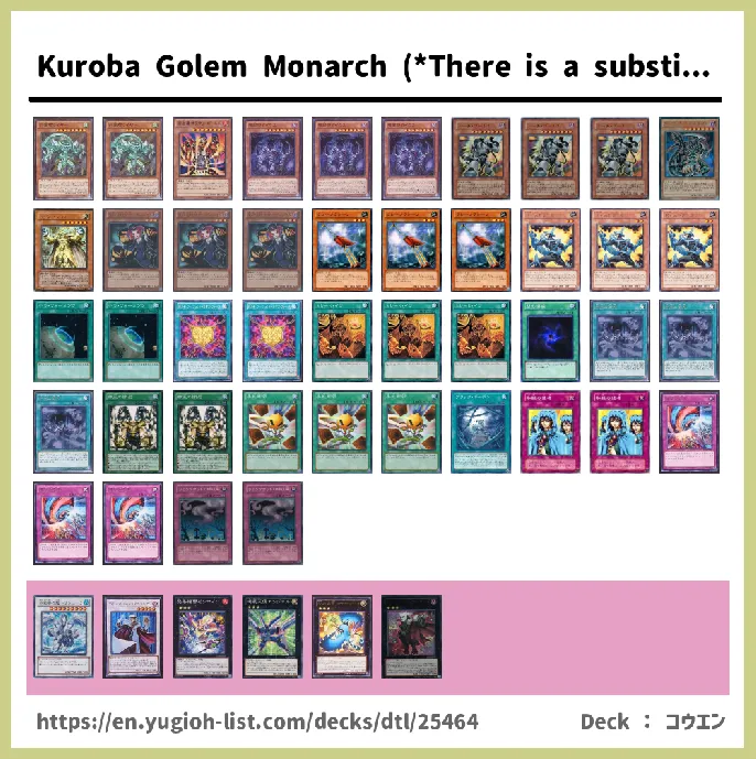  Deck List Image