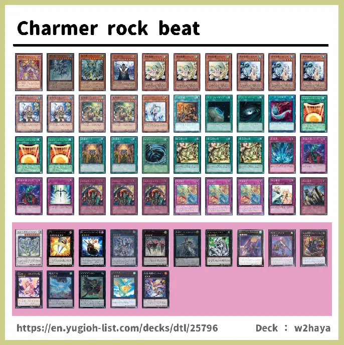 Charmer, Familiar-Possessed Deck List Image