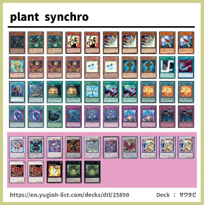 Plant Deck List Image