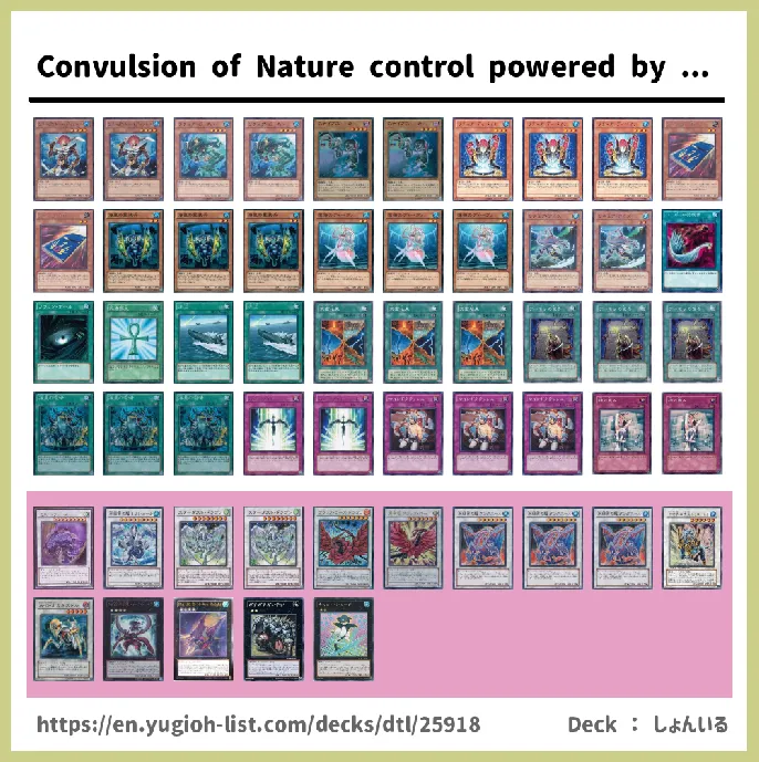 WATER Deck List Image