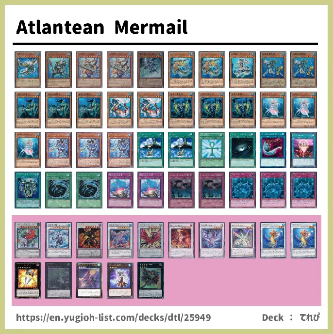 Atlantean Deck List Image