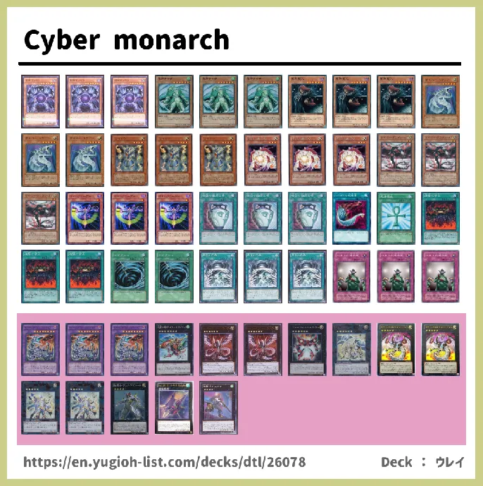  Deck List Image