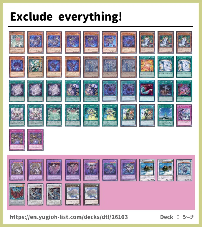 Spellcaster Deck List Image