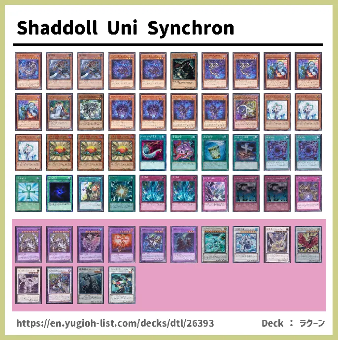 Shaddoll Deck List Image