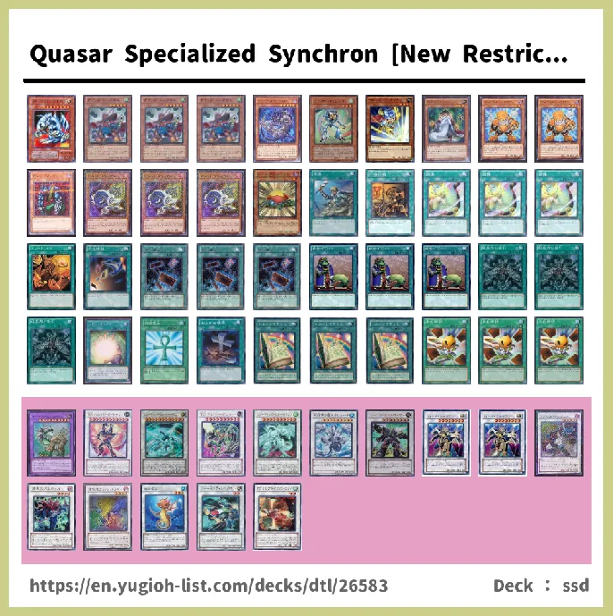 Synchron Deck List Image