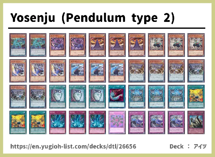 Yosenju Deck List Image