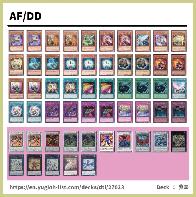  Deck List Image