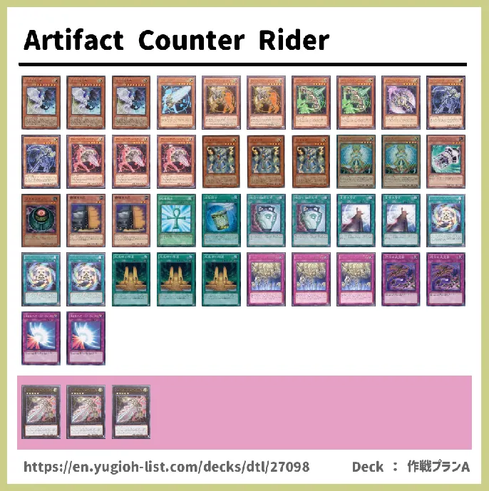 Artifact Deck List Image