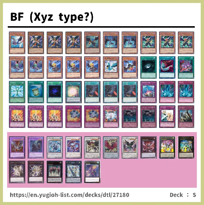 Blackwing Deck List Image