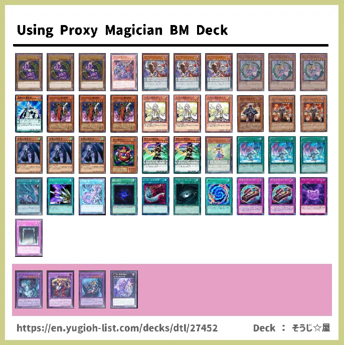 Pendulum Monster Deck List Image