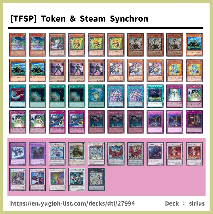 Synchron Deck List Image