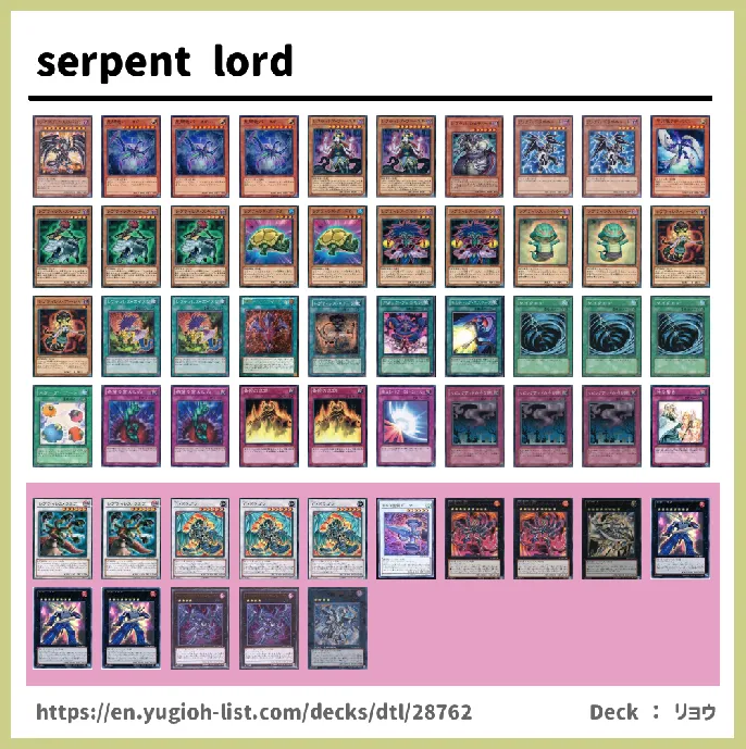 Reptilianne Deck List Image