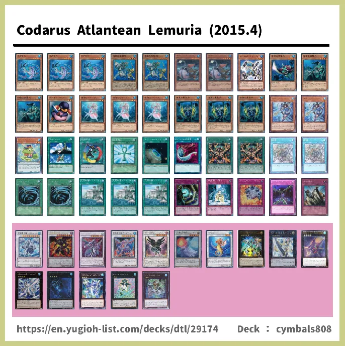 WATER Deck List Image