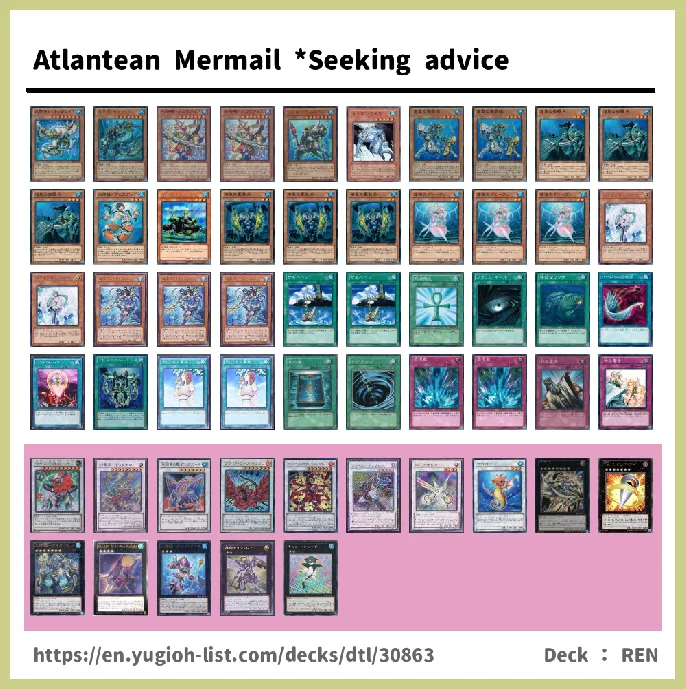 Atlantean Deck List Image