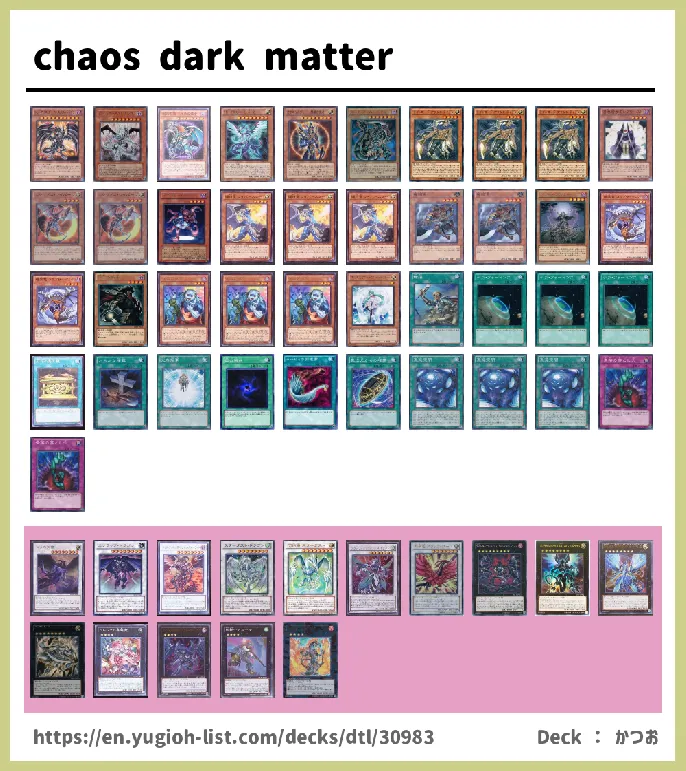  Deck List Image