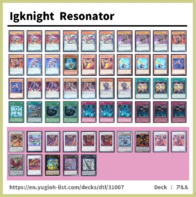 Resonator Deck List Image