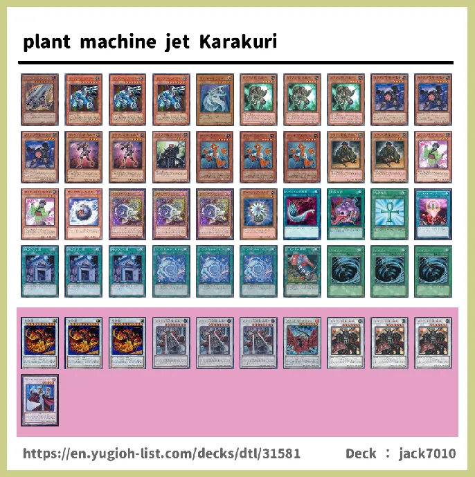 Karakuri Deck List Image