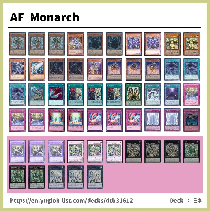  Deck List Image