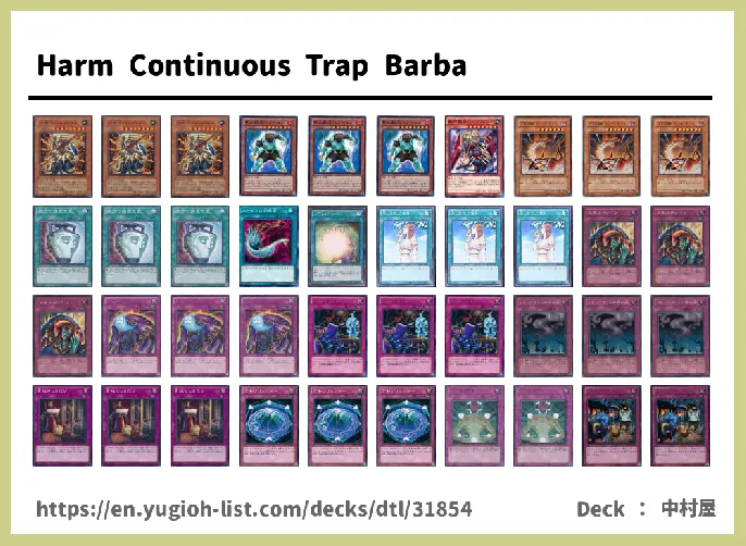  Deck List Image