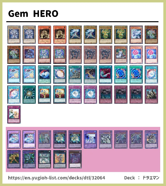  Deck List Image