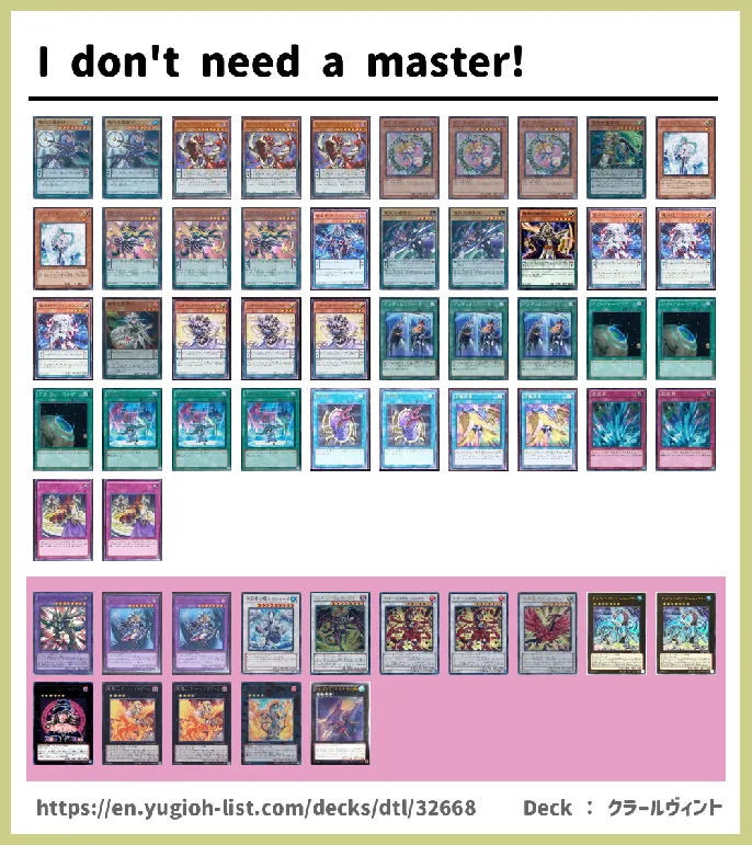 Pendulum Monster Deck List Image