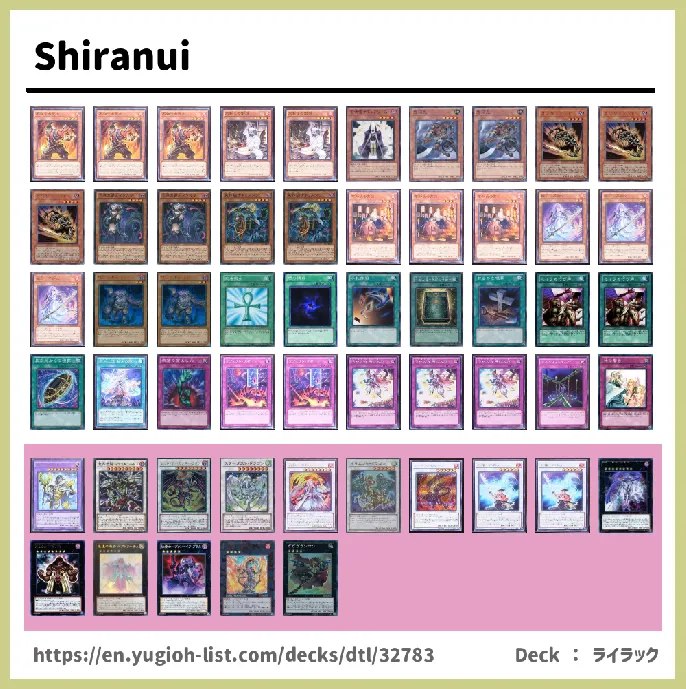 Zombie Deck List Image