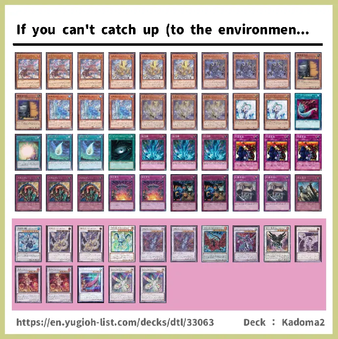 Yang Zing Deck List Image