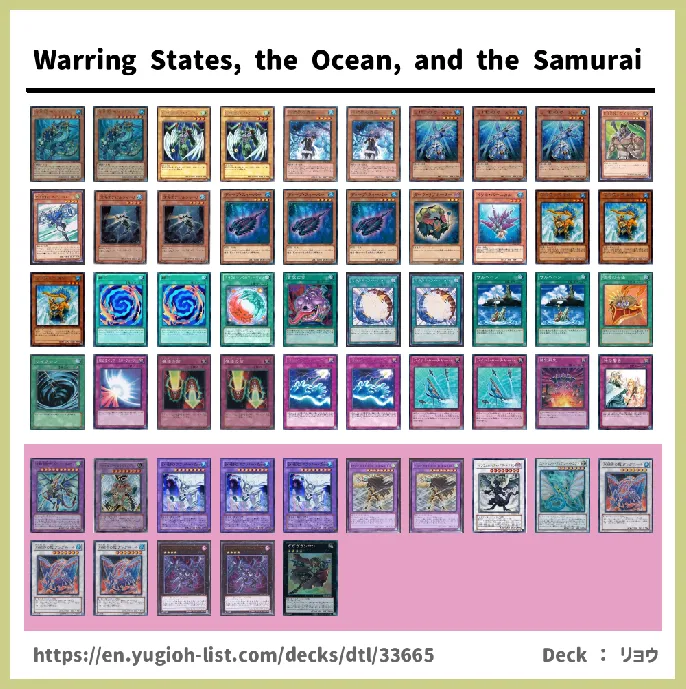 WATER Deck List Image