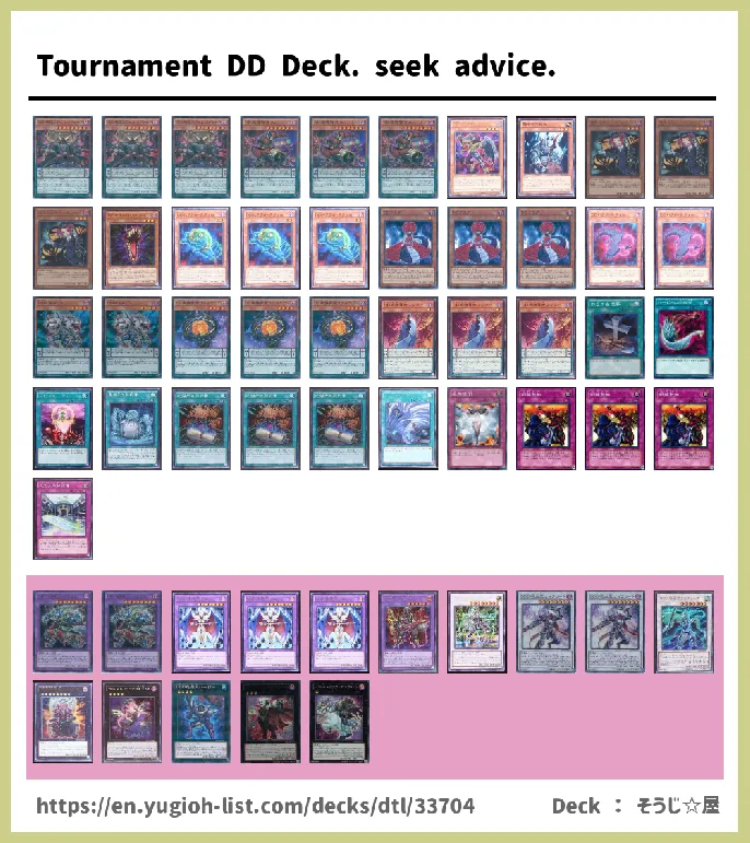 D/D Deck List Image