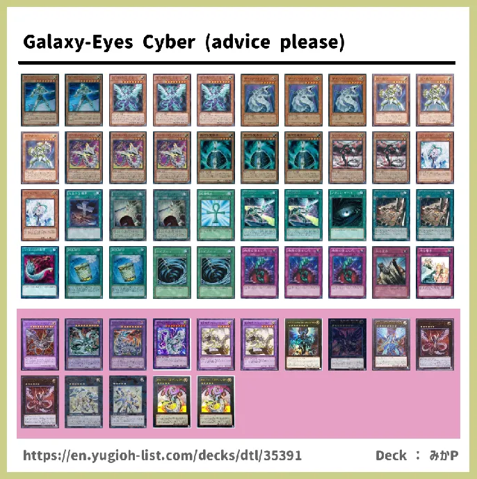 Cyber, Cybernetic, Cyberdark Deck List Image