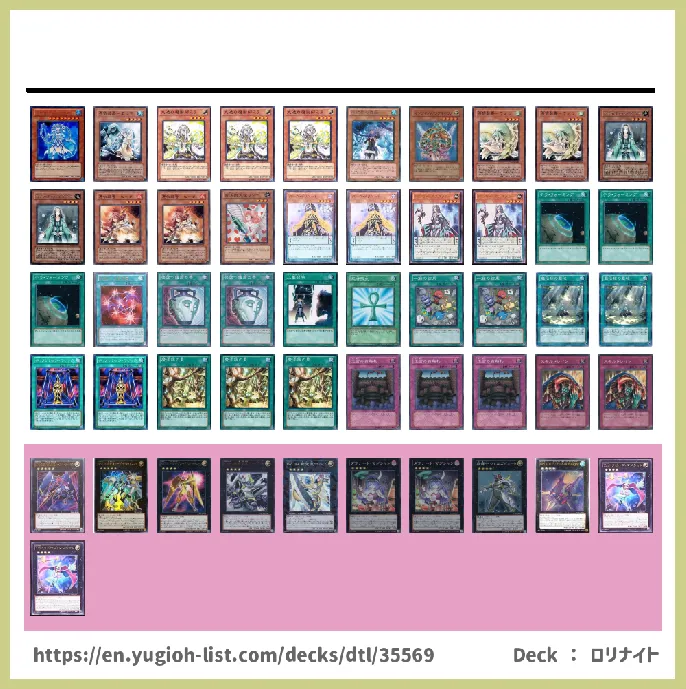 Spellcaster Deck List Image