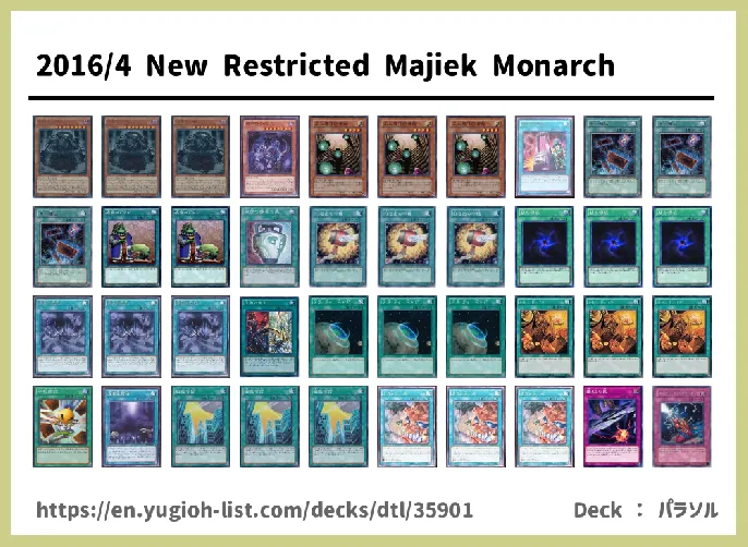  Deck List Image