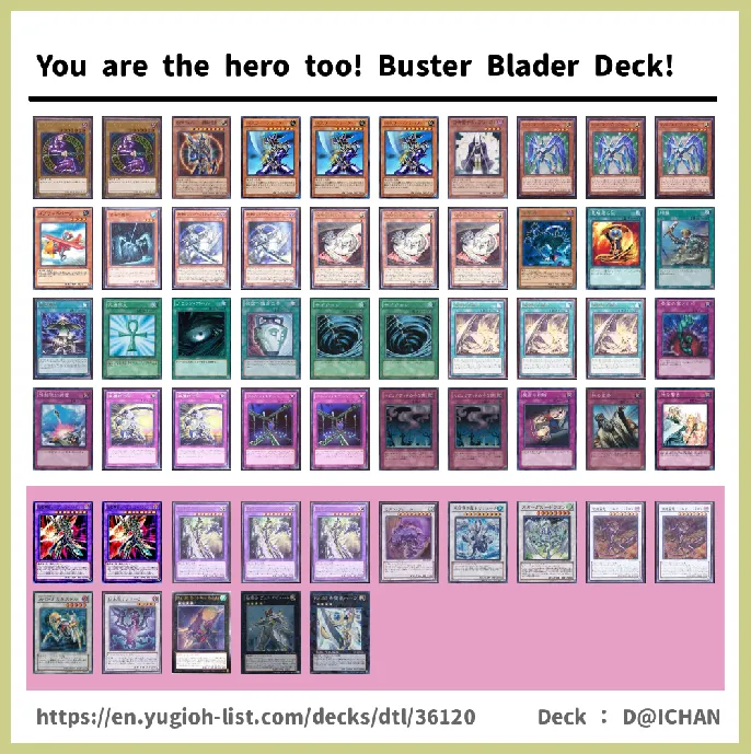 Fusion Monster Deck List Image