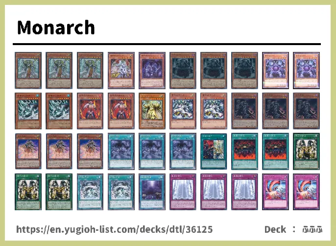  Deck List Image