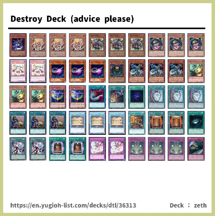  Deck List Image