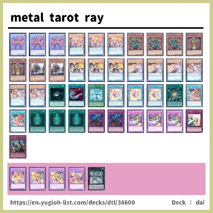  Deck List Image