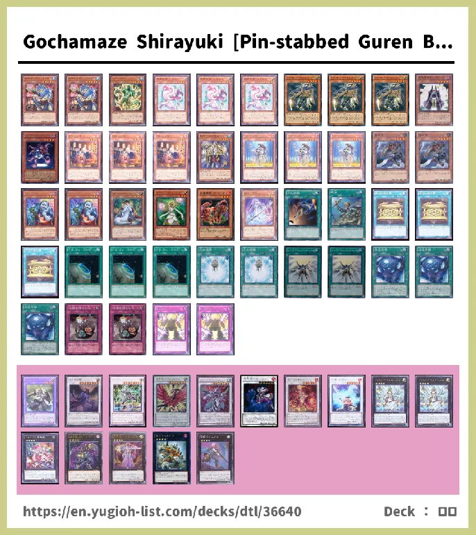  Deck List Image